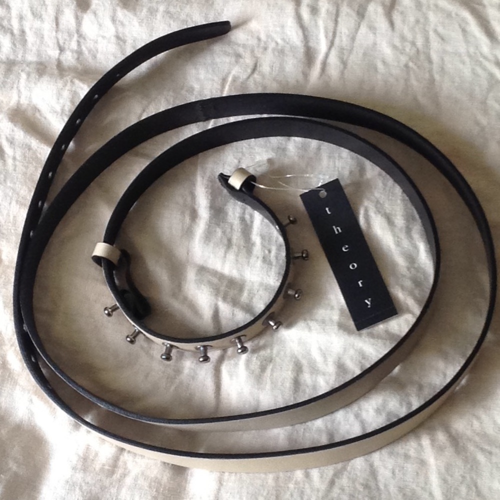 NWT THEORY belt, style 907B0020
